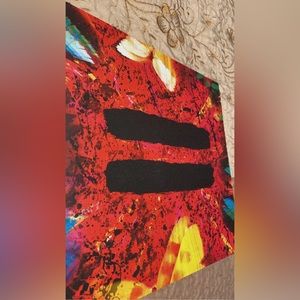 Ed Sheeran’s “=“ album on vinyl